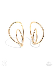 Load image into Gallery viewer, Wraparound Whimsy - Gold Cuff Earrings