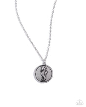 Load image into Gallery viewer, Seahorse Solo - Silver Necklace