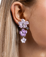 Load image into Gallery viewer, Balanced Bouquet - Purple Earrings
