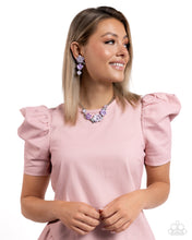 Load image into Gallery viewer, Balanced Bouquet - Purple Earrings