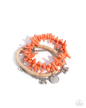 Load image into Gallery viewer, Coastal Collection - Orange Bracelet