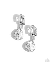 Load image into Gallery viewer, In ARCHING Order - White Earrings