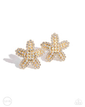 Load image into Gallery viewer, Starfish Serenade - Gold Earrings