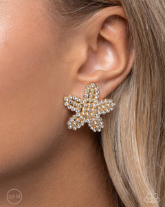 Starfish Serenade - Gold Earrings