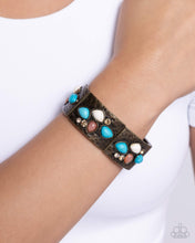 Load image into Gallery viewer, Folksy Fame - Brass Bracelet