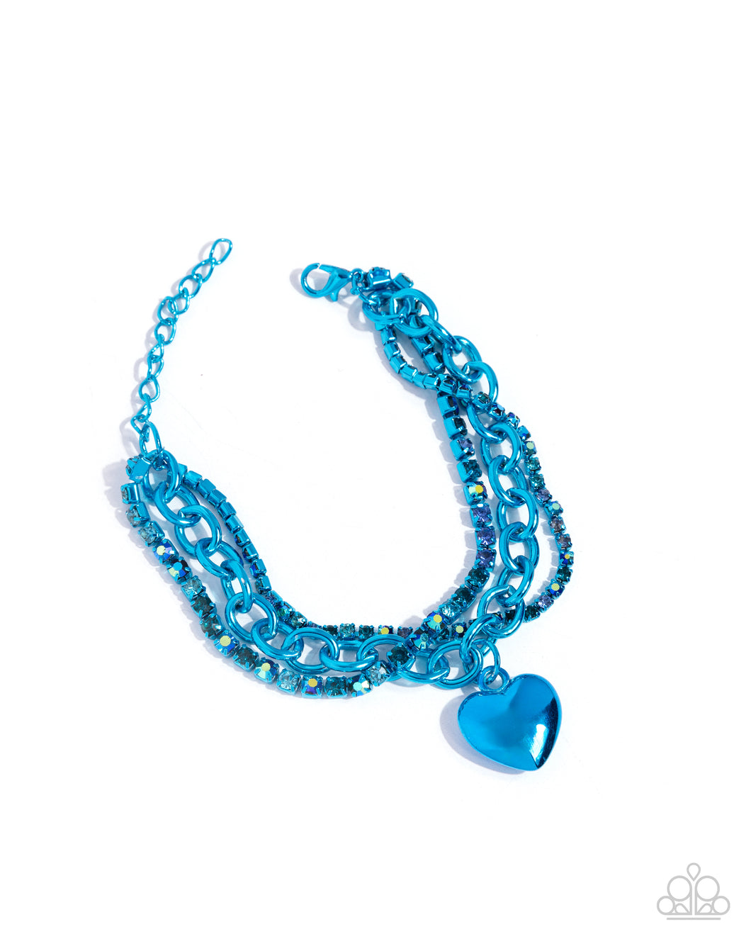 Affectionate Accent - Blue Necklace