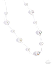 Load image into Gallery viewer, Park Avenue Pearls - Silver Necklace
