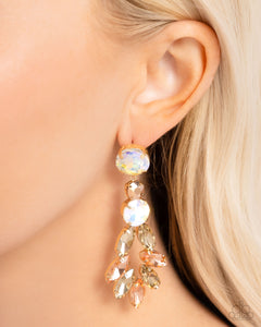 Cascading Cache - Gold Earrings