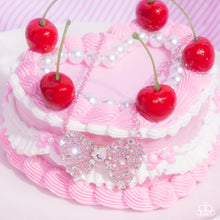 Load image into Gallery viewer, Bewitching Bow - Pink Necklace