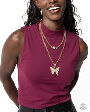 Load image into Gallery viewer, Aerial Arrangement - Gold Necklace