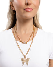Load image into Gallery viewer, Aerial Arrangement - Gold Necklace