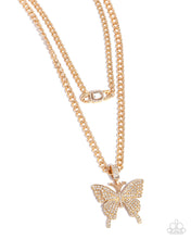 Load image into Gallery viewer, Aerial Arrangement - Gold Necklace