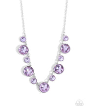 Load image into Gallery viewer, Genteel Gallery - Purple Necklace