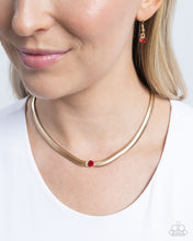 Load image into Gallery viewer, Stunning Solitaire - Red Necklaces