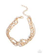 Load image into Gallery viewer, Endearing Ending - Gold Bracelet