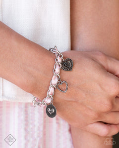 Charming Contender - Pink Bracelet