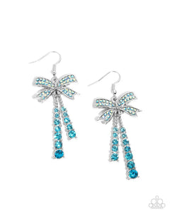 Date Night Decadence - Blue Earrings