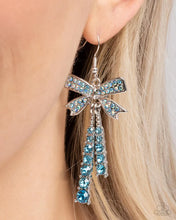 Load image into Gallery viewer, Date Night Decadence - Blue Earrings