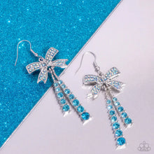 Load image into Gallery viewer, Date Night Decadence - Blue Earrings