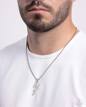 Load image into Gallery viewer, Electric Encore - Silver Necklace