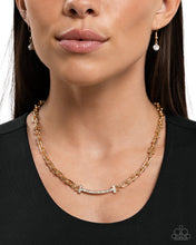 Load image into Gallery viewer, Anchored Actress - Gold Necklace