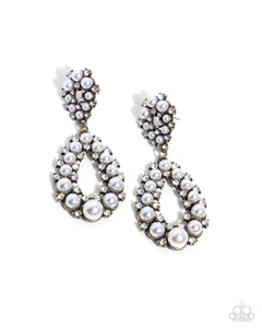 Dapper Debut - Brass Earrings
