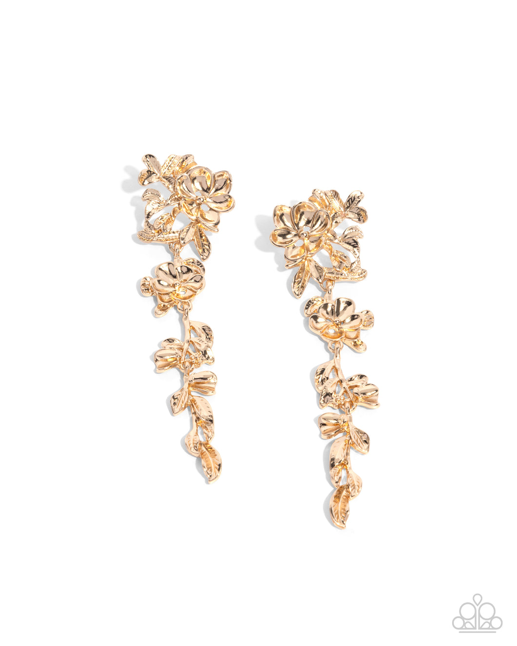 Generous Garden - Gold Earrings