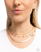 Load image into Gallery viewer, Mismatched Magic - Blue Necklace