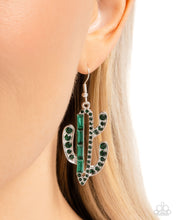Load image into Gallery viewer, Cactus Confidence - Green Earrings