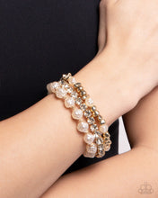 Load image into Gallery viewer, Fair Florals - Gold Bracelet