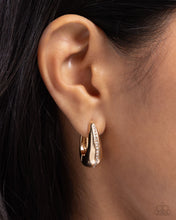 Load image into Gallery viewer, Executive Mansion - Gold Hinge Earrings