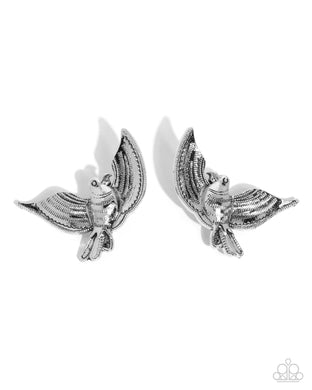 Bird of PLAY - Silver Earrings