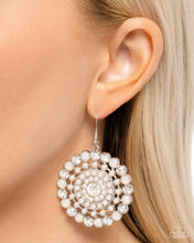 Load image into Gallery viewer, Wreathed Wonderland - White Earrings