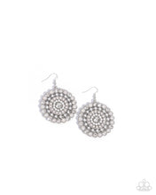 Load image into Gallery viewer, Wreathed Wonderland - White Earrings