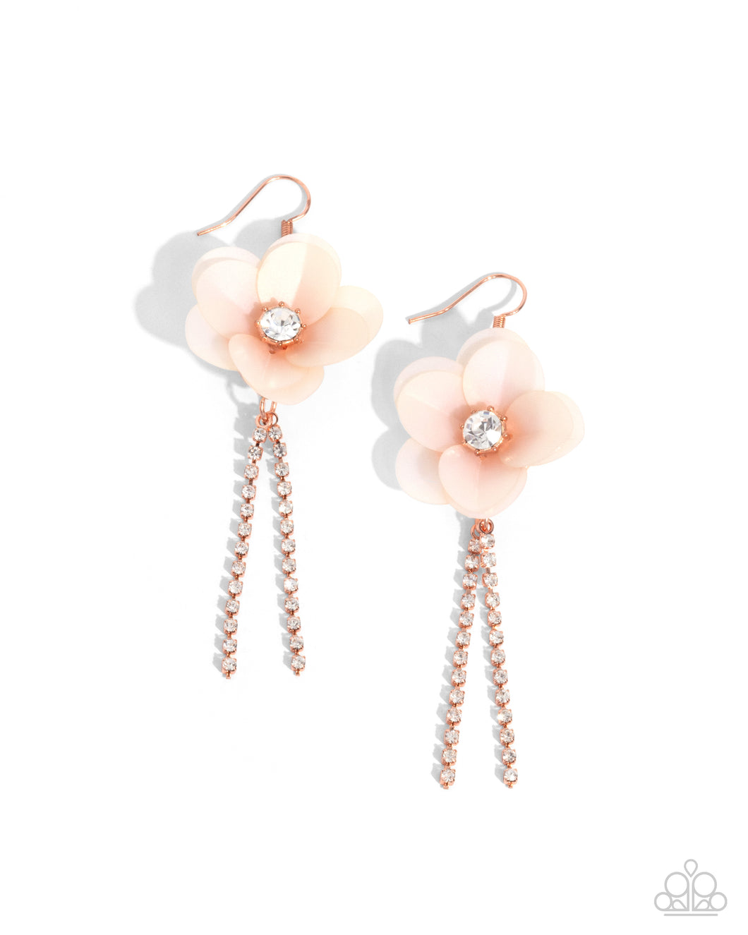 Serene State of Mind - Copper Earrings