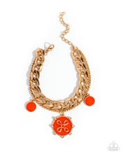 Load image into Gallery viewer, Preppy Present - Orange Bracelet