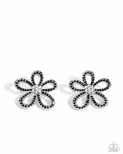 Load image into Gallery viewer, Blooming Belle - Black Earrings