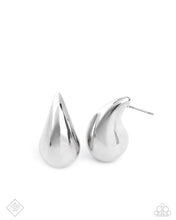 Load image into Gallery viewer, Raindrop Reveal - Silver Earring