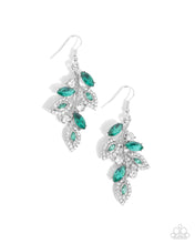 Load image into Gallery viewer, Flourishing Feature - Green Earrings