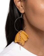 Load image into Gallery viewer, Perennial Perspective - Yellow Earrings