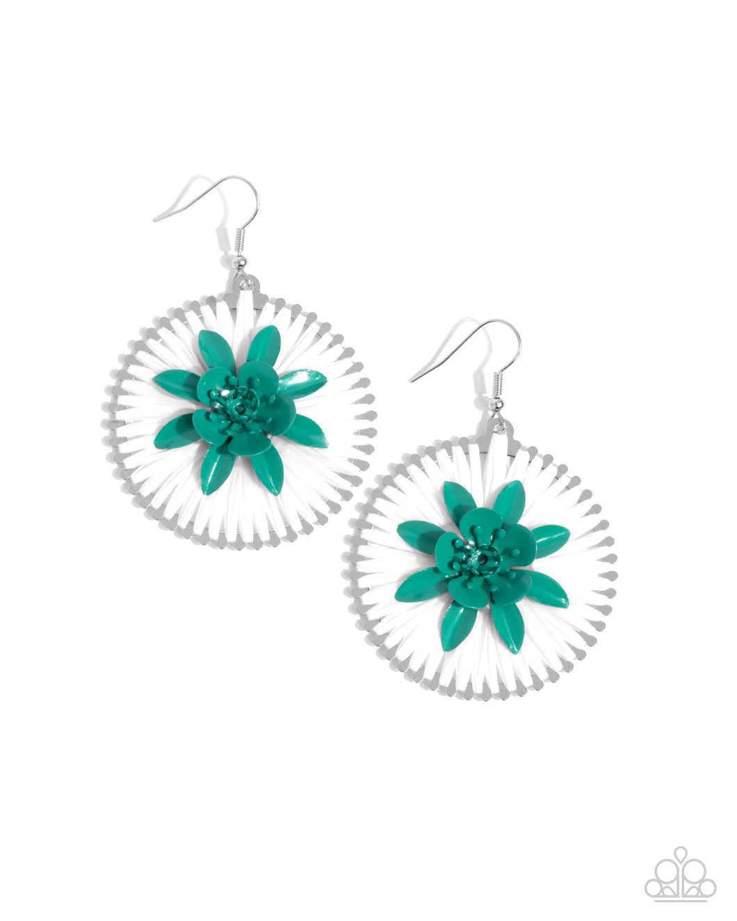 Dancing Daydream - Green Earrings