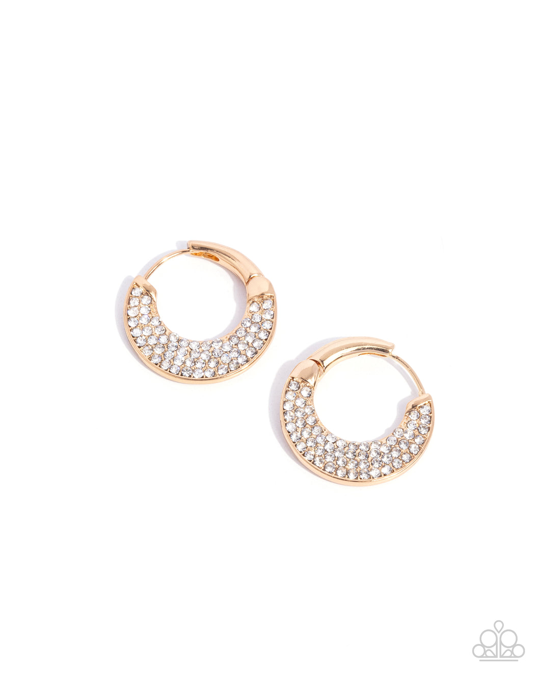 Winking Whimsy - Gold Earrings