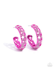 Load image into Gallery viewer, Stellar Significance - Pink Earrings