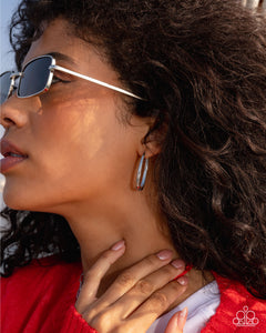 Now or LEISURE - Silver Hoop Earrings