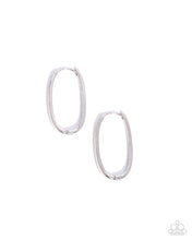 Load image into Gallery viewer, Now or LEISURE - Silver Hoop Earrings