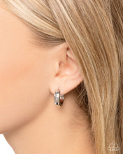 Load image into Gallery viewer, Hammered Hyperaware - Silver Earrings