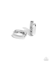 Load image into Gallery viewer, Fortnight Fashion - Silver Hinge Earrings