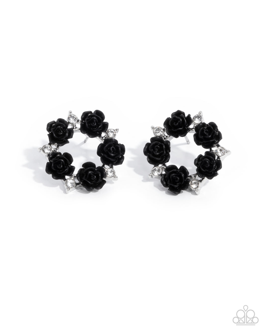 Grace Personified - Black Earrings