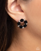 Load image into Gallery viewer, Grace Personified - Black Earrings