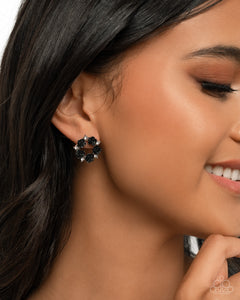 Grace Personified - Black Earrings